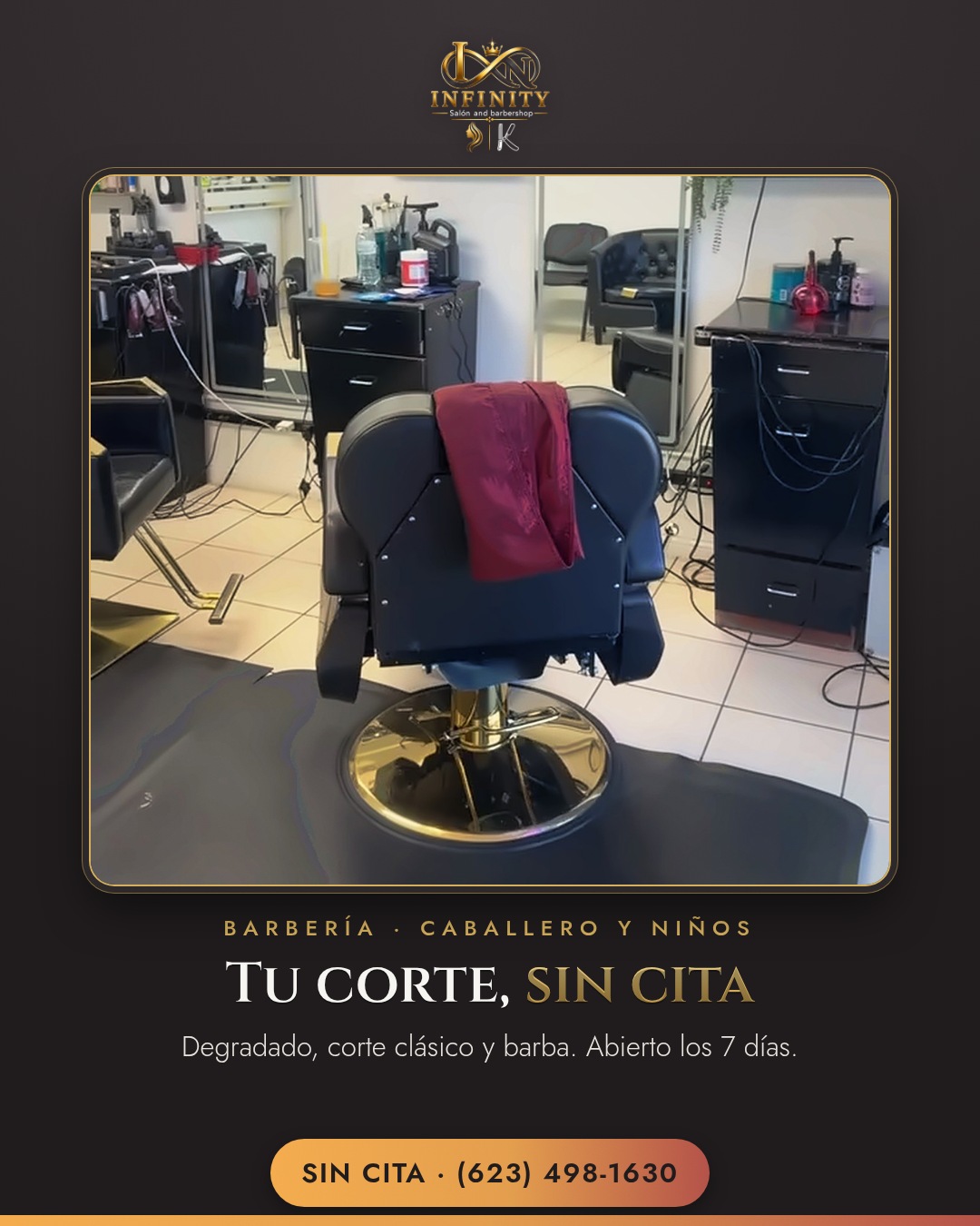 Barbería sin cita